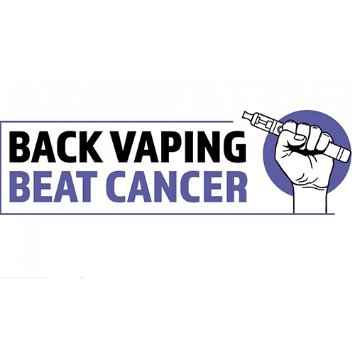 Kampania BACK VAPING BEAT CANCER