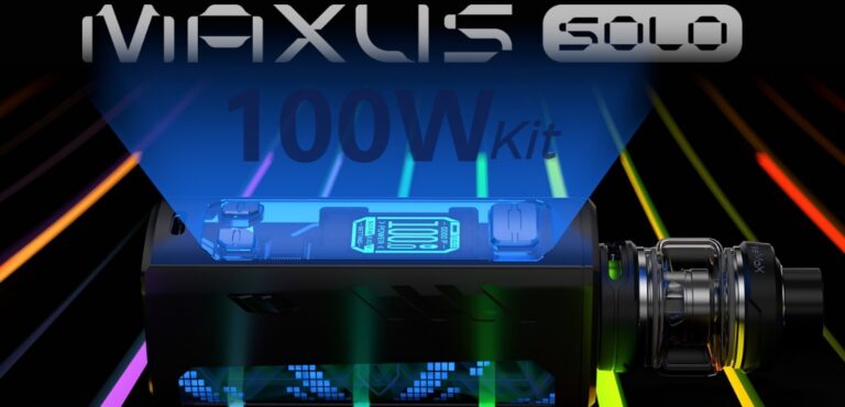 FreeMax Maxus Solo 100W – świecący zestaw